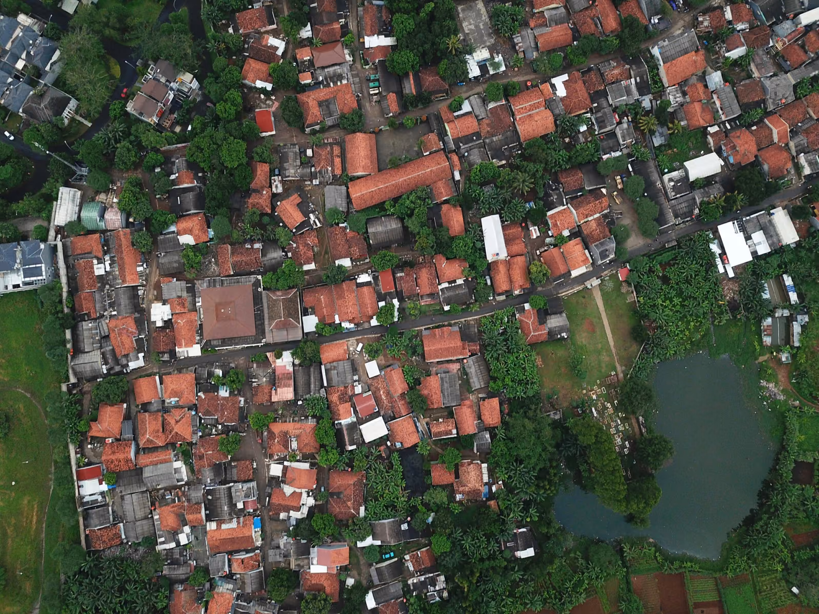 Landscape images from satellite