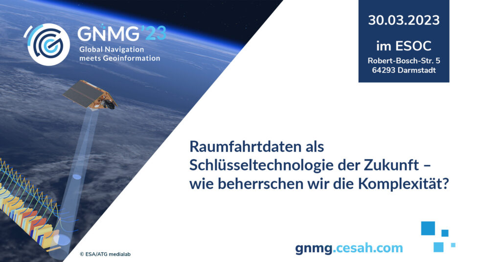 Global Navigation Meets Geoinformation event banner