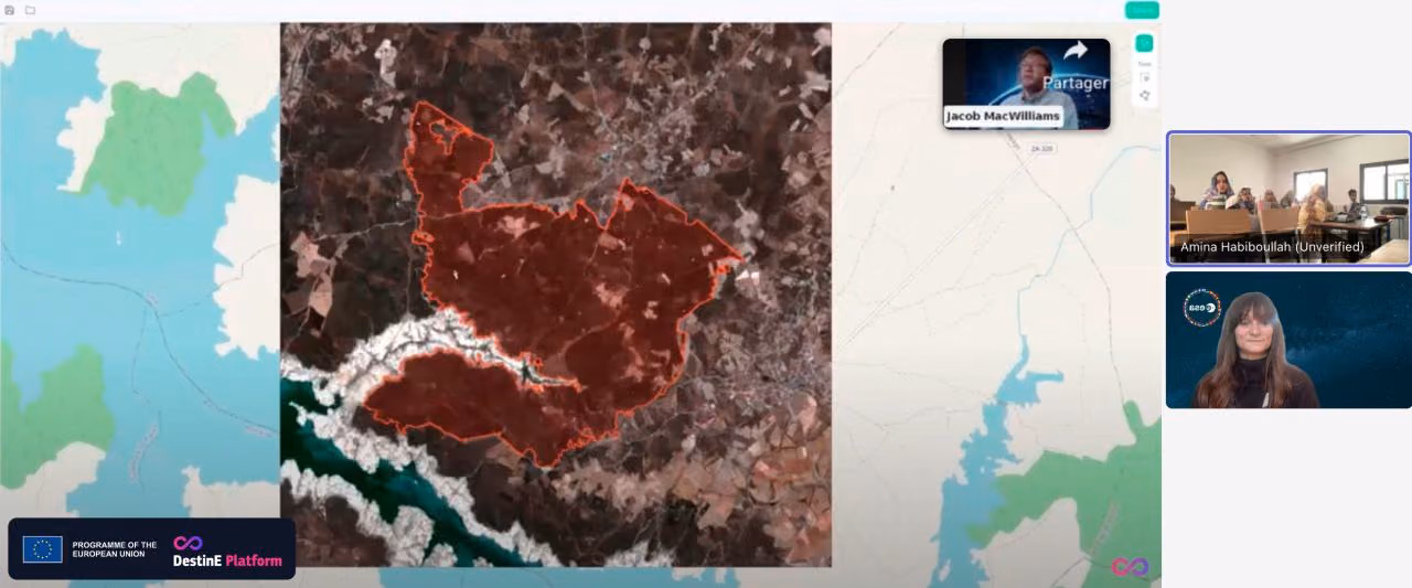 FlyPix AI Supports AI and Data from Space Educational Training Session